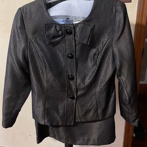 NWT Women’s two piece jacket and skirt casual to evening Sunday best dress suit.